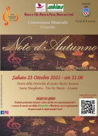 Note d'Autunno - CONSONANZA MUSICALE  APS